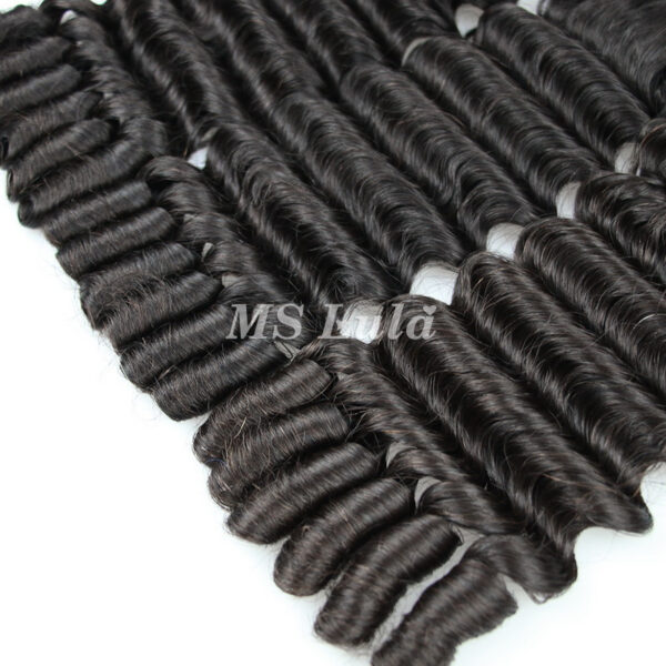 Deep Wave Virgin Human Hair Double Drawn Bundles - Image 6